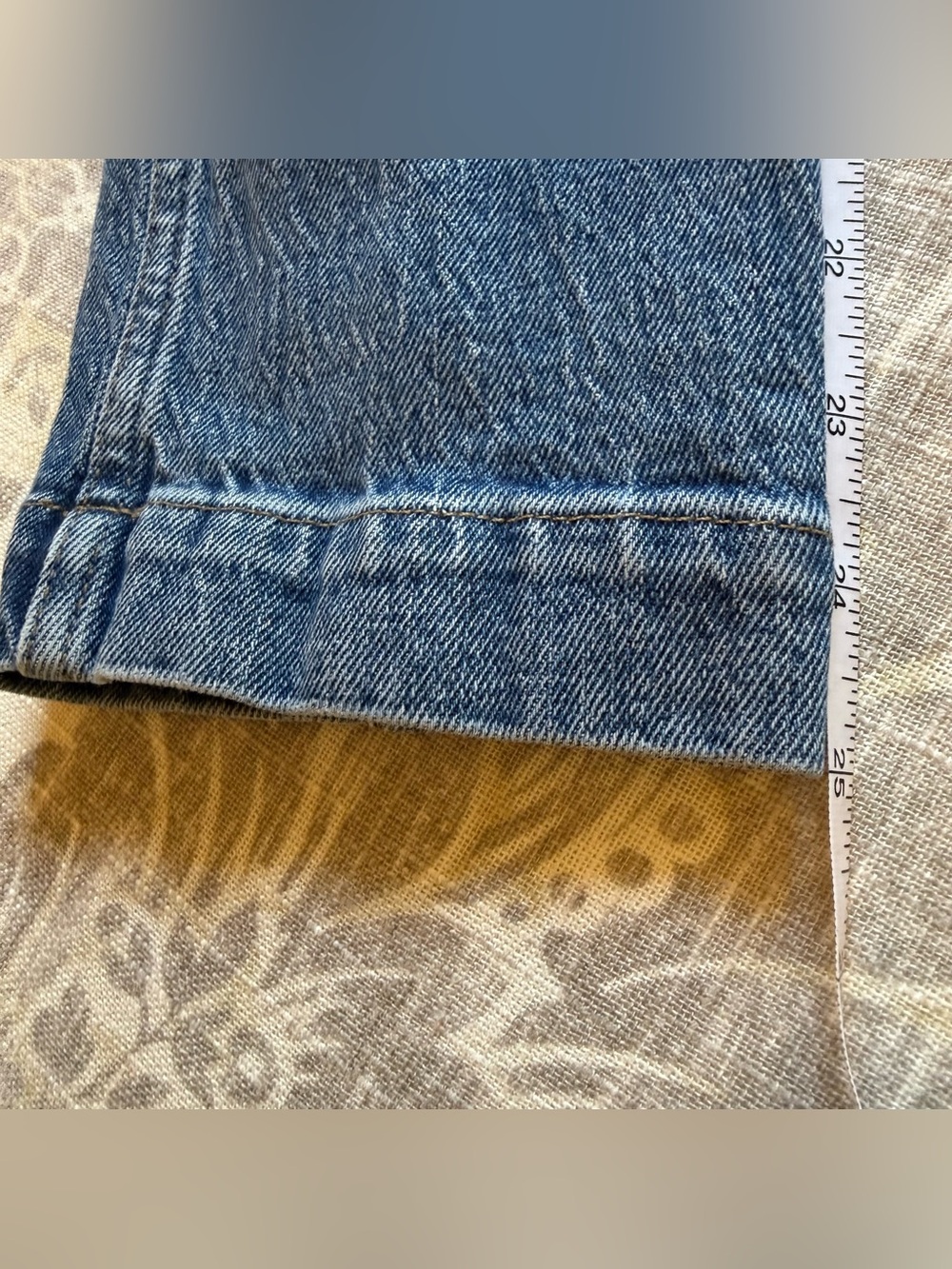 J.Crew Denim Collarless Lady Jacket Size 12 EUC ✨ - Picture 6 of 8